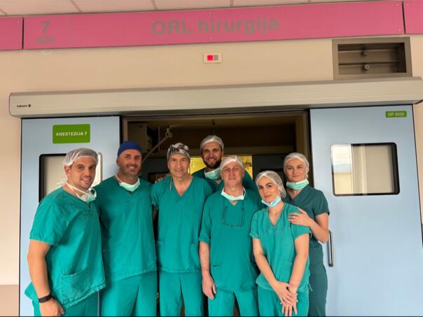 KCUS: Uspješno ugrađen kohlearni implant, procedura uvedena u redovan program
