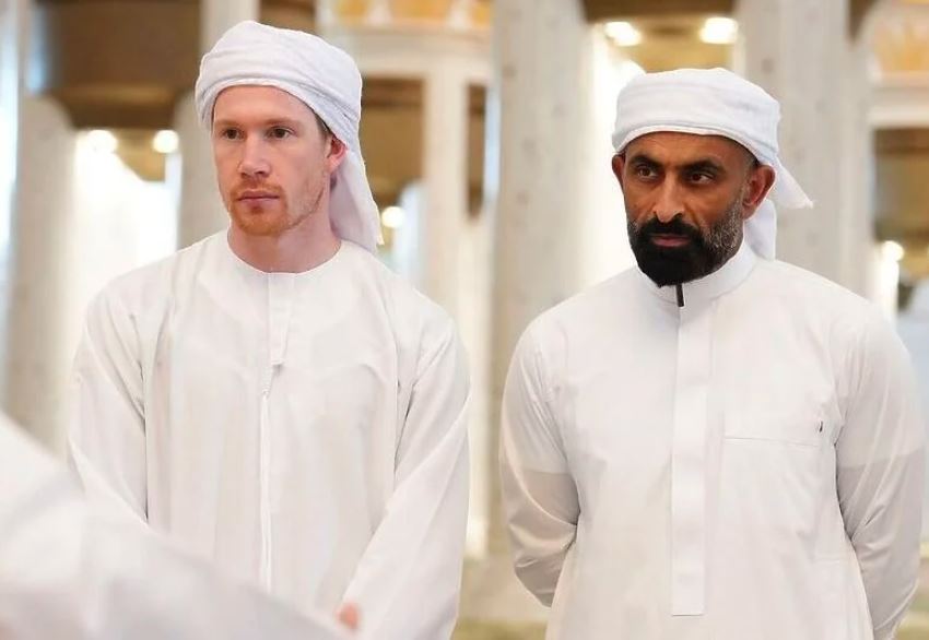 Kevin de Bruyne pauzu u Premiershipu iskoristio za posjetu džamiji
