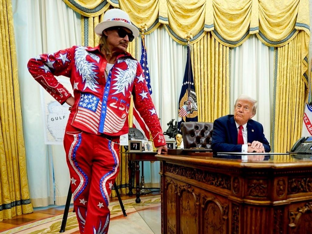 Kid Rock posjetio Bijelu kuću u zanimljivom izdanju, Trump otkrio njegovo pravo ime