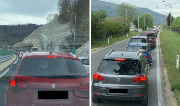 Kilometarske kolone prema jugu BiH, policija isključuje sa autoceste kod Tarčina