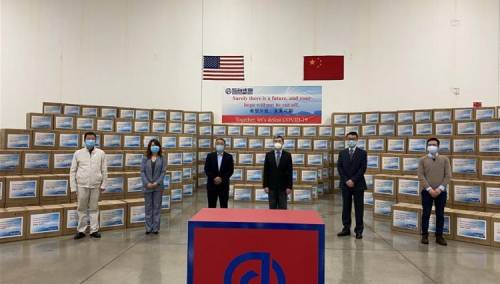 Kineska kompanija donirala 1,1 milion maski za 12 američkih država