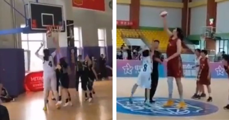 Kineska košarkašica ima 14 godina i 226 cm