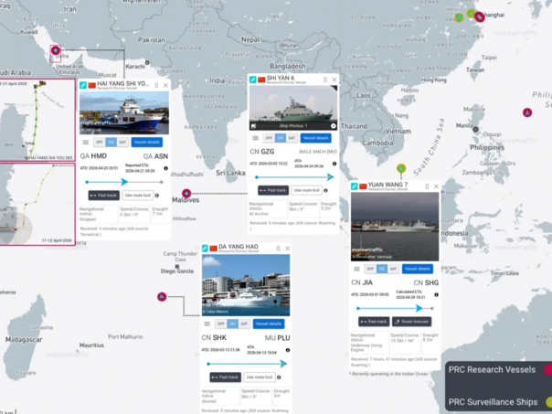 Kineski brodovi opet u blizini američkih baza