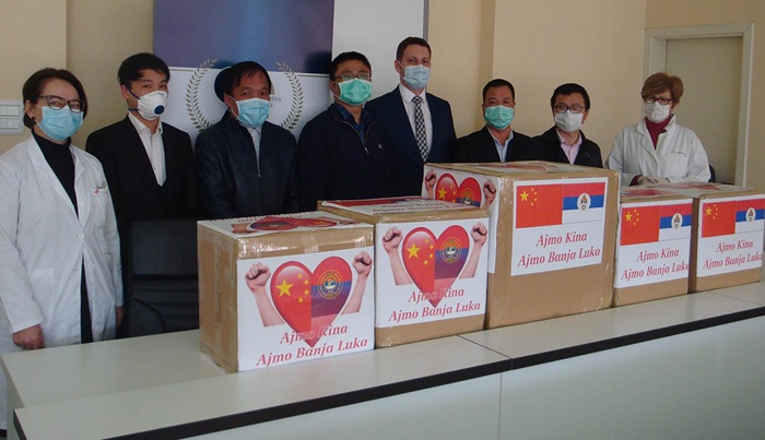 Kinezi donirali 12.000 hirurških maski: Osjećamo se kao Bosanci i Hercegovci