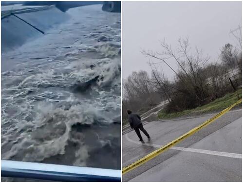 Kiša donijela probleme i u TK: Klizišta, poplave, zatvaranje puteva