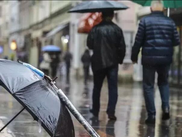 Kiša, oblaci i razlike u temperaturama širom zemlje