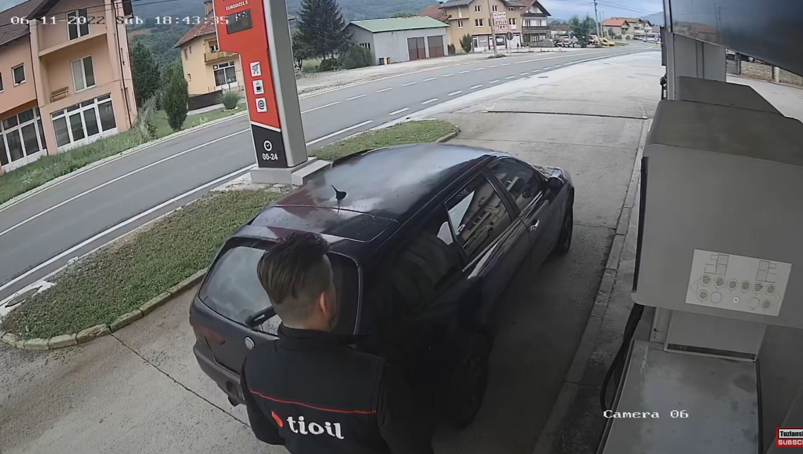 Kiseljak: Natočila gorivo u automobil i pobjegla