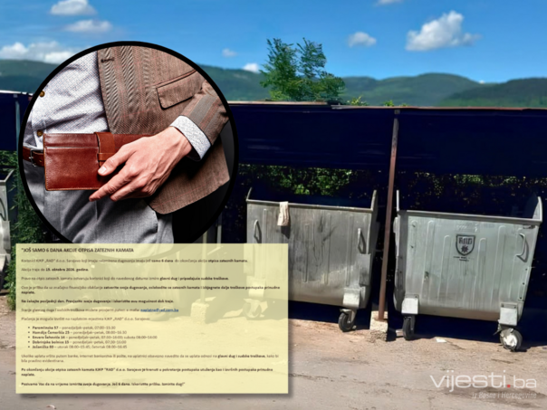 KJKP Rad nagrađuje: U Sarajevu se isplati ne plaćati račune