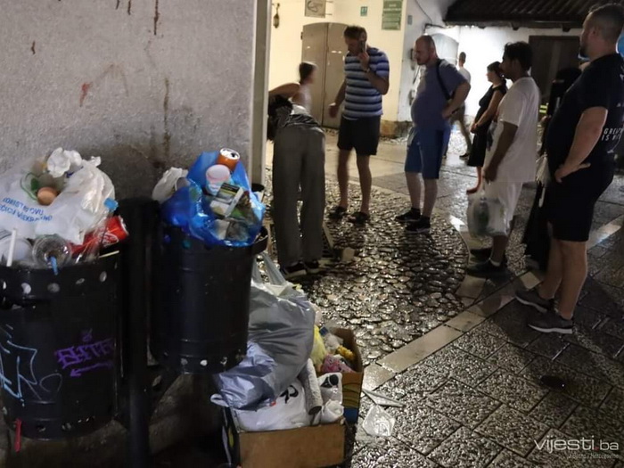 KJKP RAD o smeću u starom dijelu Sarajeva: Provodi se samovolja i stvara ružna slika
