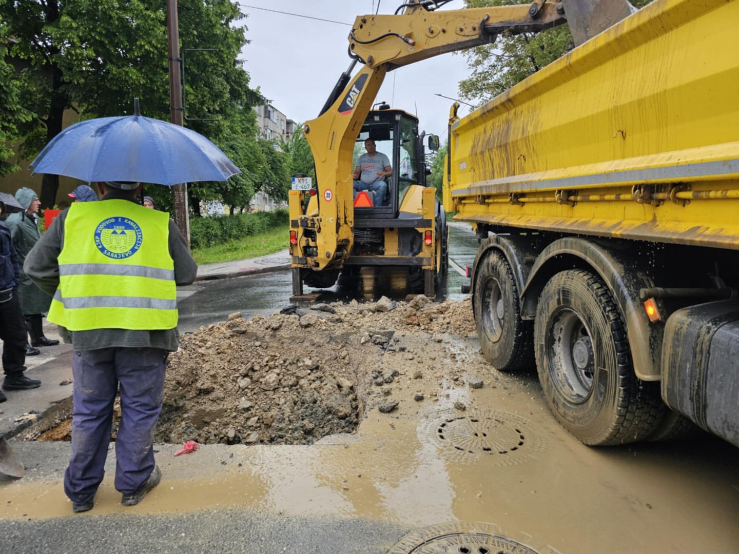 KJKP ViK: Radovi na popravci velikog kvara u toku, poziv na strpljenje