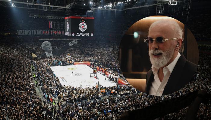 KK Partizan se javno zahvalio Dini Merlinu: Sam je predložio da pomjeri koncert...