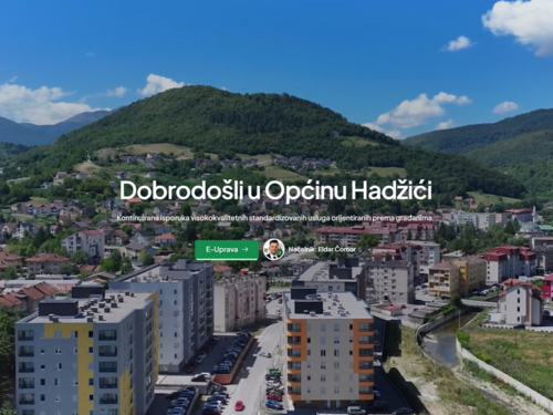 Klik do izvoda, prijava u par sekundi: Hadžići pokrenuli moderne e-usluge za građane