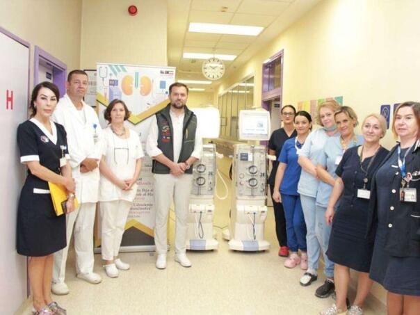 Klinici za hemodijalizu na KCUS-u donirani aparati