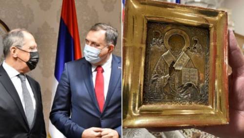 Ko će odgovarati: Otkud Dodiku ukradena ikona