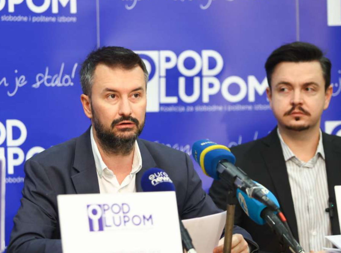 Koalicija "Pod lupom" zabilježila 19 težih oblika izbornih nepravilnosti