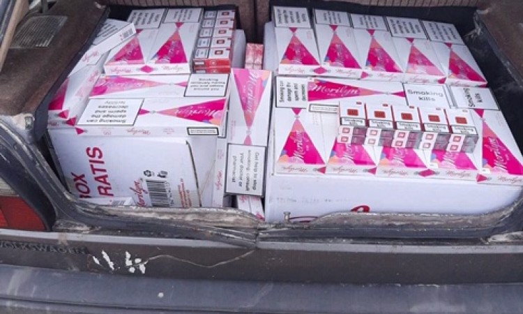 Kod Bileće zaplijenjene cigarete tržišne vrijednosti oko 8.000 KM