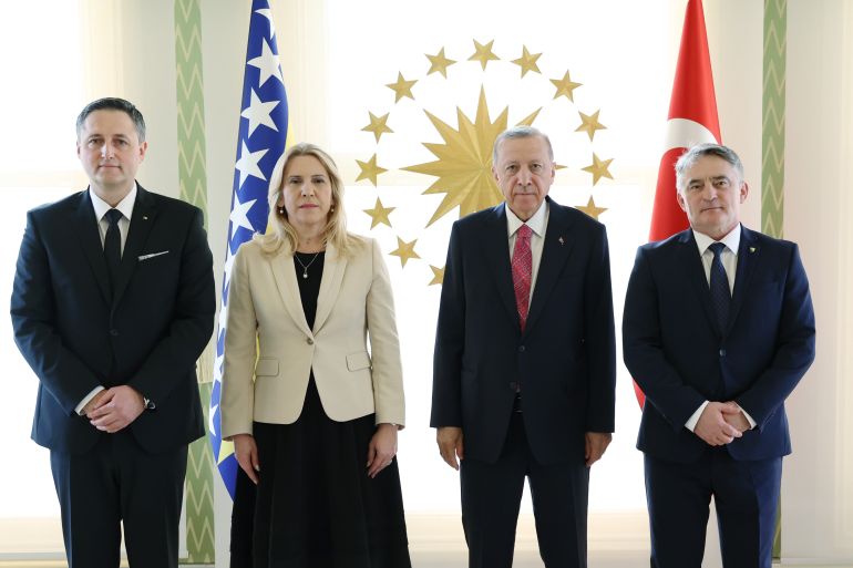 Kod Erdogana idu Cvijanović, Komšić, Bećirović, Dodik ..