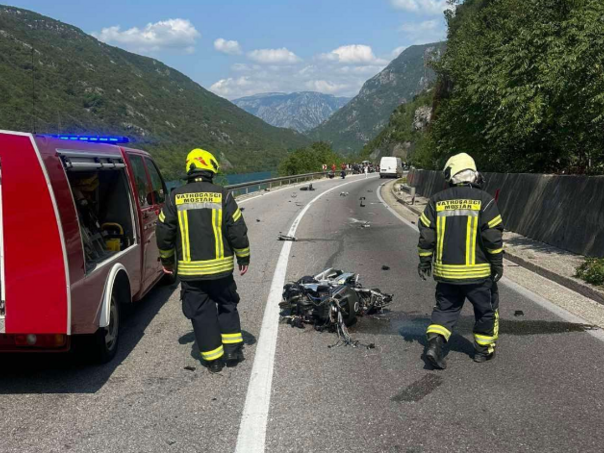 Kod Mostara jučer poginuo motorista iz Sarajeva, oglasio se MUP HNK