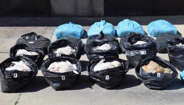 Kod Splita pao 27-godišnjak s 200 kilograma marihuane