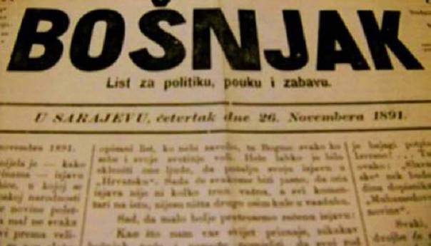 Kodrić odgovorio Ivani Marić primjerkom lista 'Bošnjak' iz 1891.