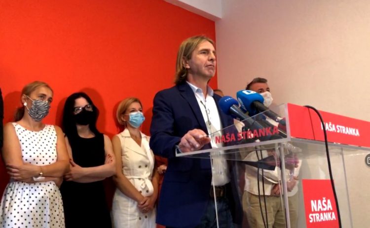 Kojović: Ostajem predsjednik Naše stranke do Kongresa