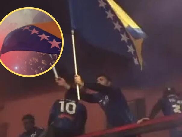 Kolašinac mahao zastavom BiH pred 50 hiljada ljudi