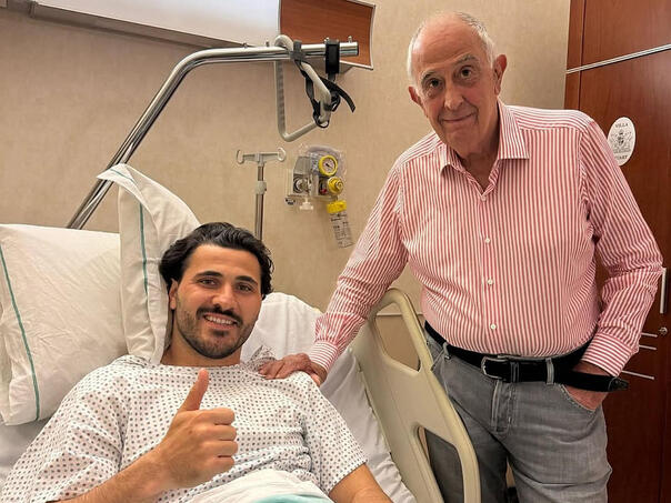 Kolašinac operisan u Rimu, javio se sa snažnom porukom