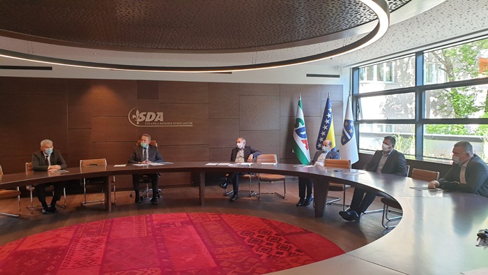 Kolegij SDA o EU putu, Vladi FBiH, VM BiH, nabavci respiratora