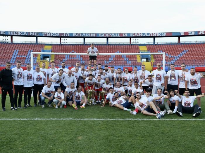 Koliko je bh. klubova čestitalo Borcu na tituli prvaka?