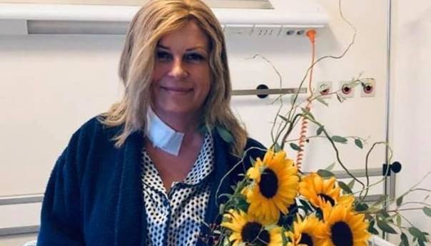 Kolinda Grabar-Kitarović javila se nakon operacije vratne kralježnice