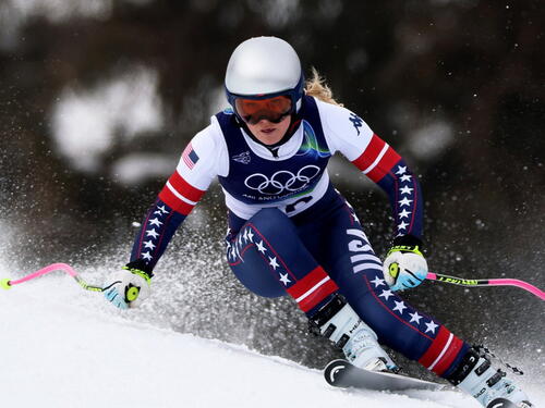 Koljeno je izdržalo: Lindsey Vonn s 11. vremenom završila prvi službeni trening spusta