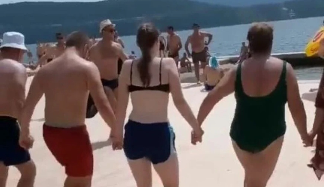 Kolo na plaži u Neumu: Policija ih prekinula