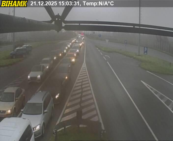 Kolone vozila na ulazu u BiH