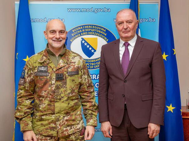 Komandant EUFOR-a: Snažna i trajna saradnja s Ministarstvom odbrane i Oružanim snagama BiH