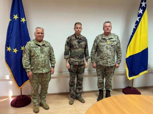 Komandant misije ALTEA i komandant EUFOR-a posjetili Zajednički štab OSBiH