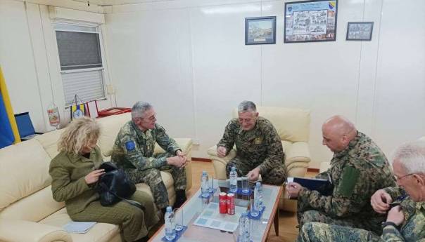 Komandanti EUFOR-a i Operativne komande OS BiH zadovoljni ostvarenom saradnjom
