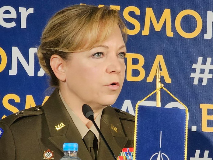 Komandantica McGaha informisala vojne lidere u Briselu o stanju u BiH