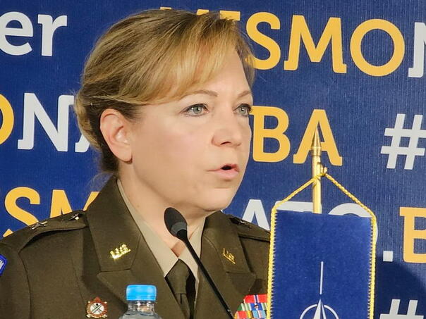 Komandantica McGaha informisala vojne lidere u Briselu o stanju u BiH