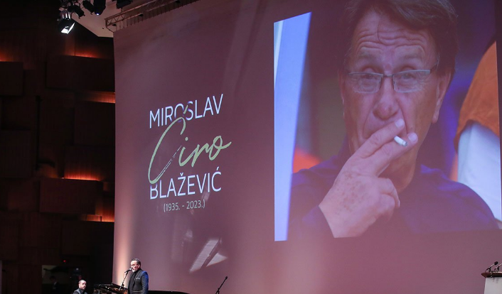 Komemoracija za Ćiru Blaževića: "Otišao je maestro"