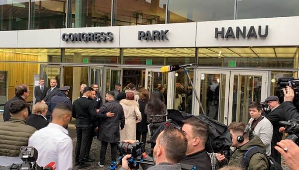 Komemoracija za žrtve napada u Hanauu, prisustvovala i sestra ubijenog Kurtovića