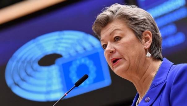 Komesarka EU za unutrašnje poslove Ylva Johanson danas u Bihaću