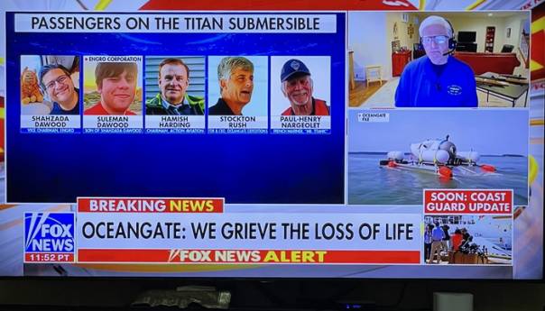 Kompanija OceanGate: Svi putnici u podmornici su mrtvi