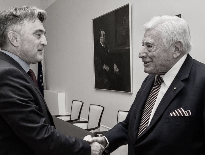 Komšić: Christian Schwarz-Schilling bio je prije svega dobar čovjek