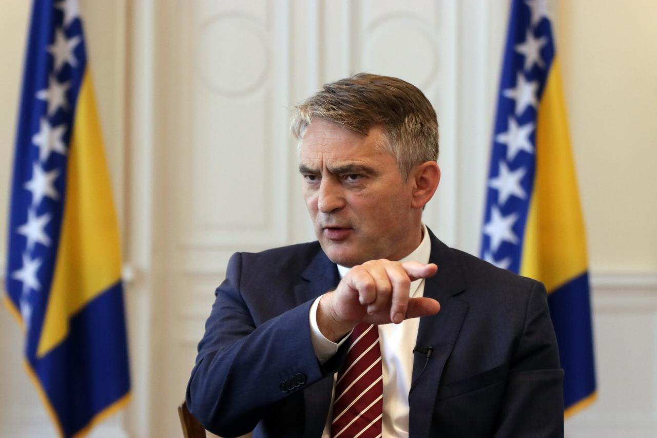 Komšić: Dodik u Zagrebu s porukom o RS i Srbiji kao jednoj državi