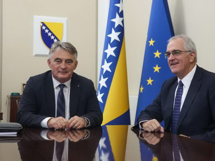 Komšić - Holtzapple: Prioritet pružanje podrške Centralnoj izbornoj komisiji BiH