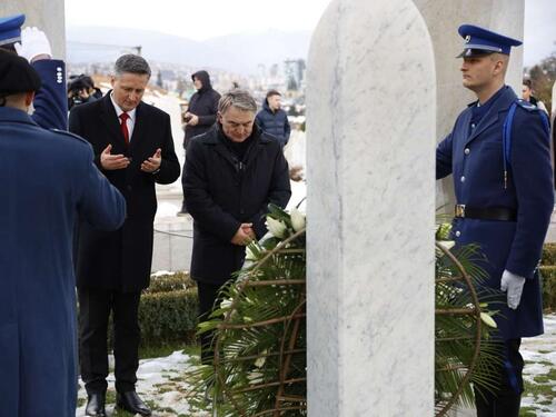 Komšić i Bećirović na Kovačima: BiH je neuništiva, generacije će je čuvati