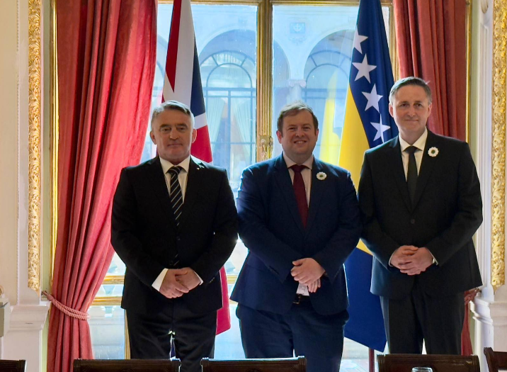 Komšić i Bećirović sa Doughtyem: Berlinski proces prilagođen potrebama BiH