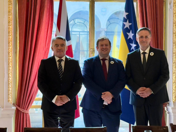 Komšić i Bećirović sa Doughtyem: Berlinski proces prilagođen potrebama BiH