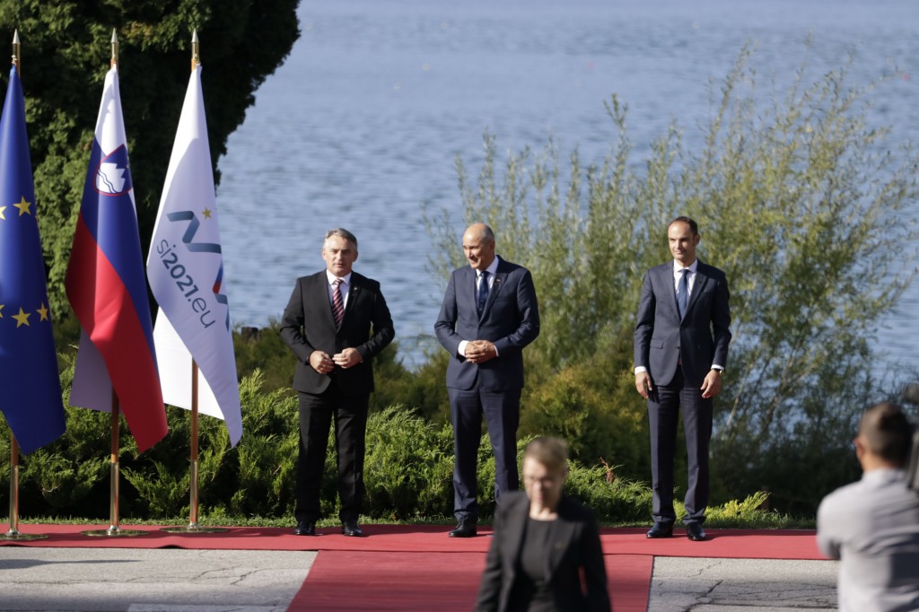 Komšić i Džaferović na Bledskom strateškom forumu u Sloveniji