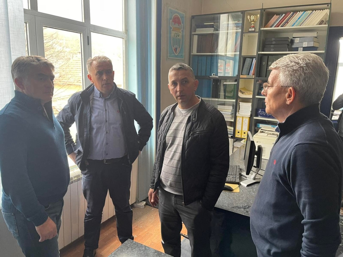 Komšić i Džaferović posjetili potresom pogođeno Ljubinje